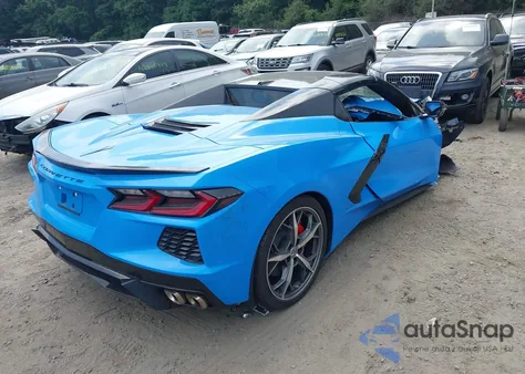 2021 Chevrolet Corvette Stingray Rwd 2Lt из США, поврежденный, VIN 1G1YB3D49M5120716